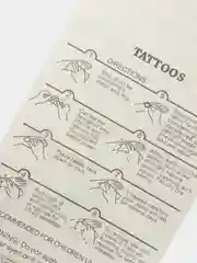 Золотой временные татуировки, FLASH TATTOO