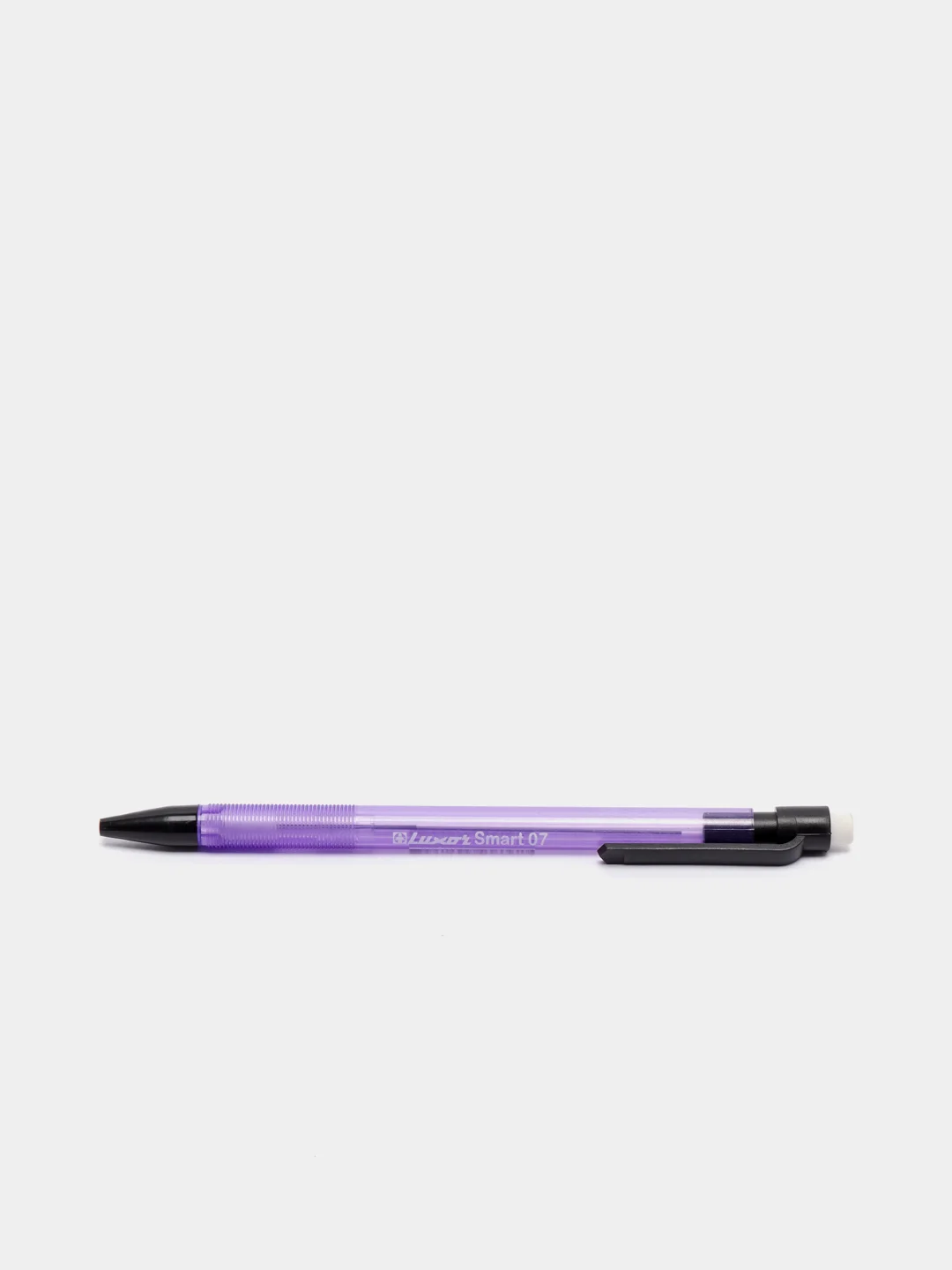 Фиолетовый карандаш механический Luxor "Smart Slim", с ластиком, 0,7 мм