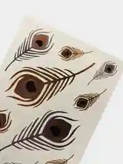 Золотой временные татуировки на тело, FLASH TATTOO
