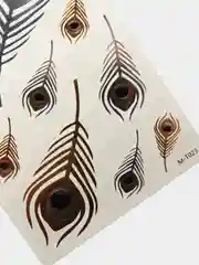 Золотой временные татуировки на тело, FLASH TATTOO
