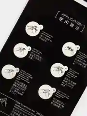 Золотой временные татуировки FLASH TATTOO