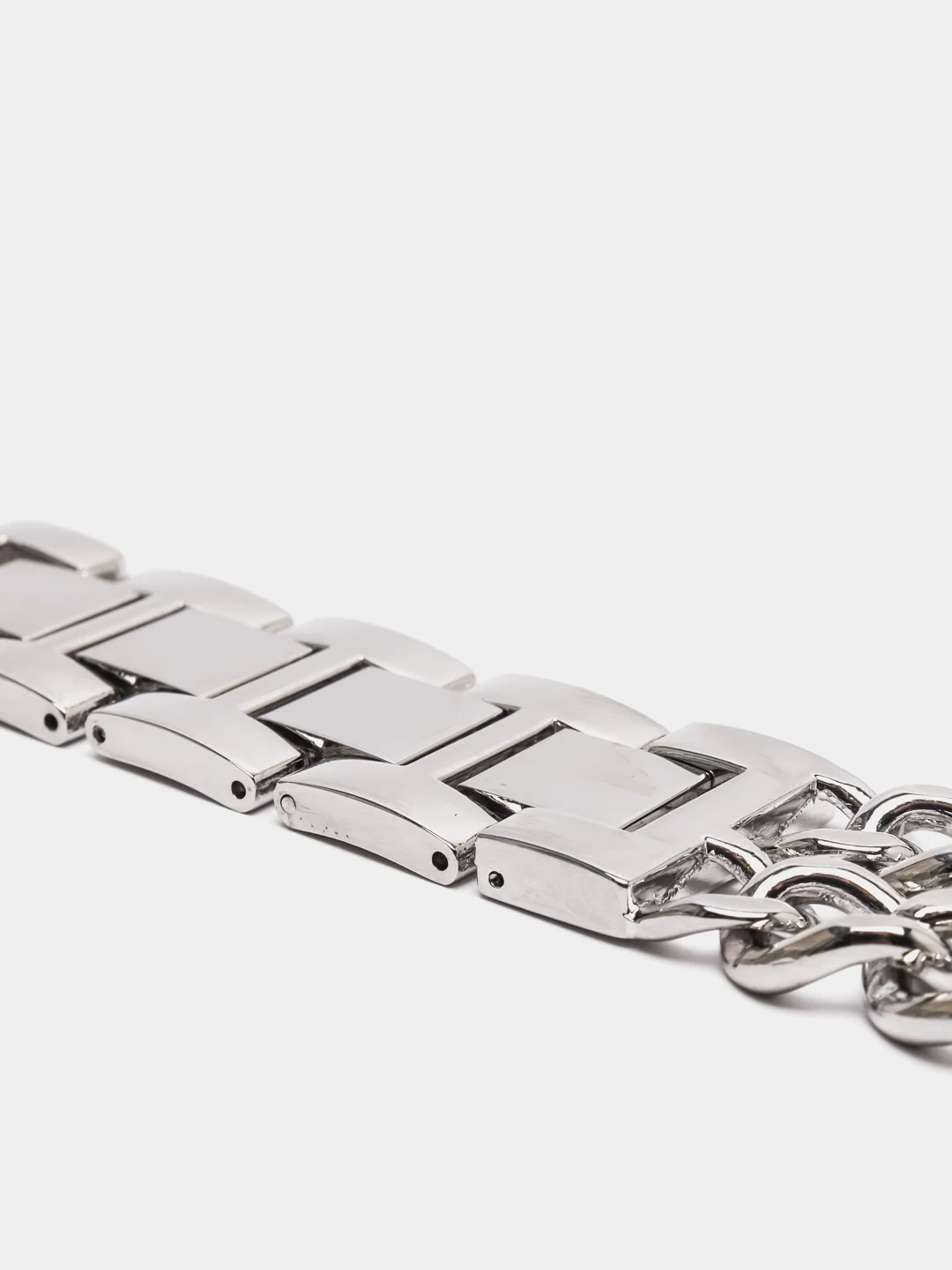 Серебряный женский ремешок для Apple Watch