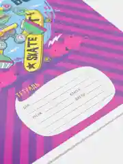 Фиолетовый тетрадь "Рисунки. Boys trend", линия ArtSpace, 12 листов
