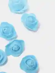 Голубой розы из фоамирана, цветы из фоамирана 3см, для рукоделия