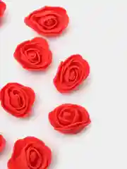 Алый розы из фоамирана, цветы из фоамирана 3см, для рукоделия