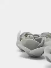 Серый меланж розы из фоамирана, цветы из фоамирана 3см, для рукоделия