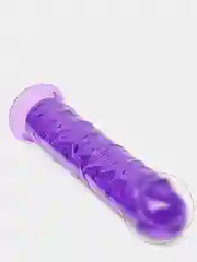 Прозрачный фалоиммитатор без яиц