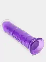 Прозрачный фалоиммитатор без яиц