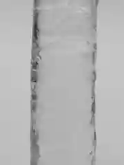 Прозрачный фалоиммитатор без яиц