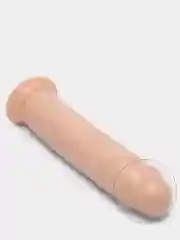 Прозрачный фалоиммитатор без яиц
