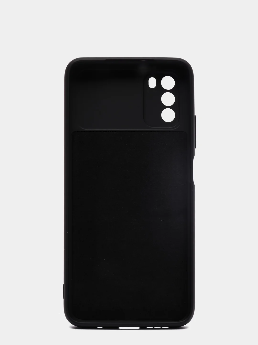 Черный чехол для Xiaomi Redmi 9C, 9C NFC, 10A, POCO M3, с бархатной подкладкой
