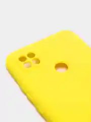 Желтый чехол для Xiaomi Redmi 9C, 9C NFC, 10A, POCO M3, с бархатной подкладкой