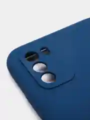Темно-синий чехол для Xiaomi Redmi 9C, 9C NFC, 10A, POCO M3, с бархатной подкладкой