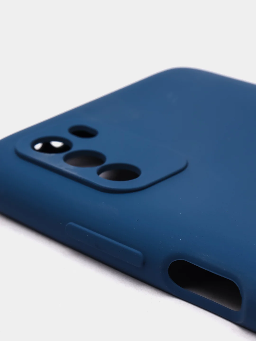 Темно-синий чехол для Xiaomi Redmi 9C, 9C NFC, 10A, POCO M3, с бархатной подкладкой