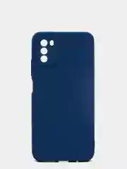 Темно-синий чехол для Xiaomi Redmi 9C, 9C NFC, 10A, POCO M3, с бархатной подкладкой
