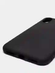 Черный чехол для Apple iPhone X / XS силиконовый, 14 цветов