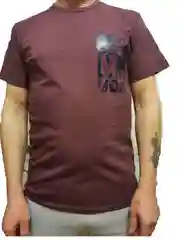 Бордовый футболка мужская Хлопок 100% Onstyle