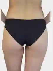 Черный бесшовные женские трусы