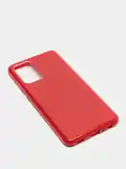 Алый чехол блестящий SAMSUNG A72