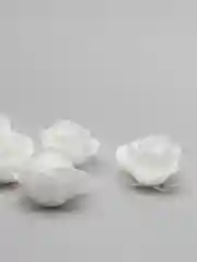 Белый розы из фоамирана