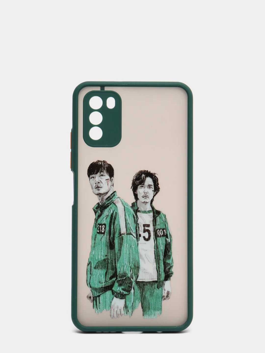 Тёмно-зелёный чехол Xiaomi Poco M3 / REDMI 9T