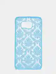 Голубой чехол Samsung S6 edge
