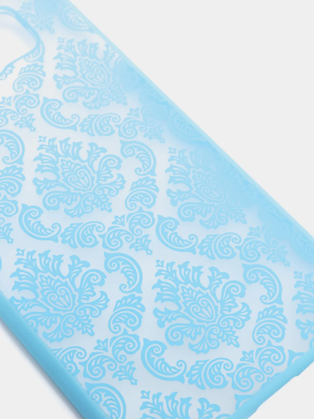 Голубой чехол Samsung S6 edge