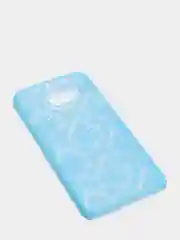 Голубой чехол Samsung S6 edge