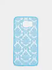 Голубой чехол Samsung S6 edge