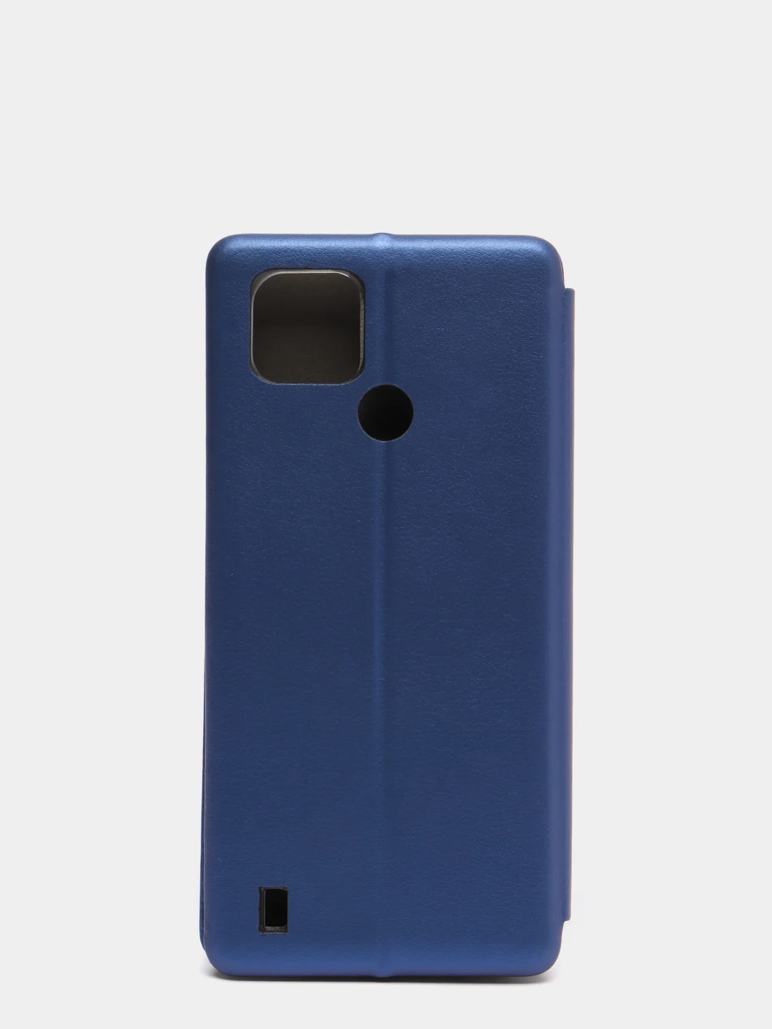 Темно-синий чехол книжка Realme C21