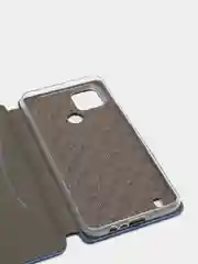 Темно-синий чехол книжка Realme C21