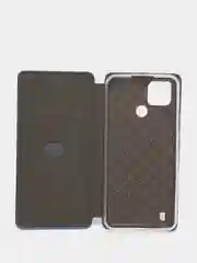 Темно-синий чехол книжка Realme C21