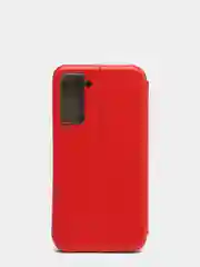 Красный чехол-книжка для Samsung S21