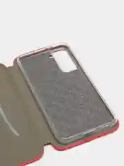 Красный чехол-книжка для Samsung S21