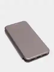 Серый чехол-книжка Xiaomi Redmi 5 Plus