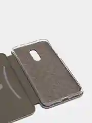 Серый чехол-книжка Xiaomi Redmi 5 Plus