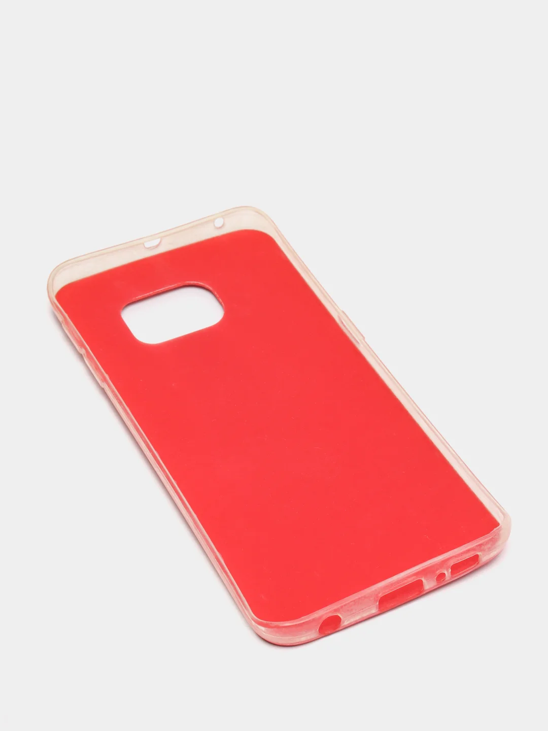 Красный чехол Samsung S6 edge