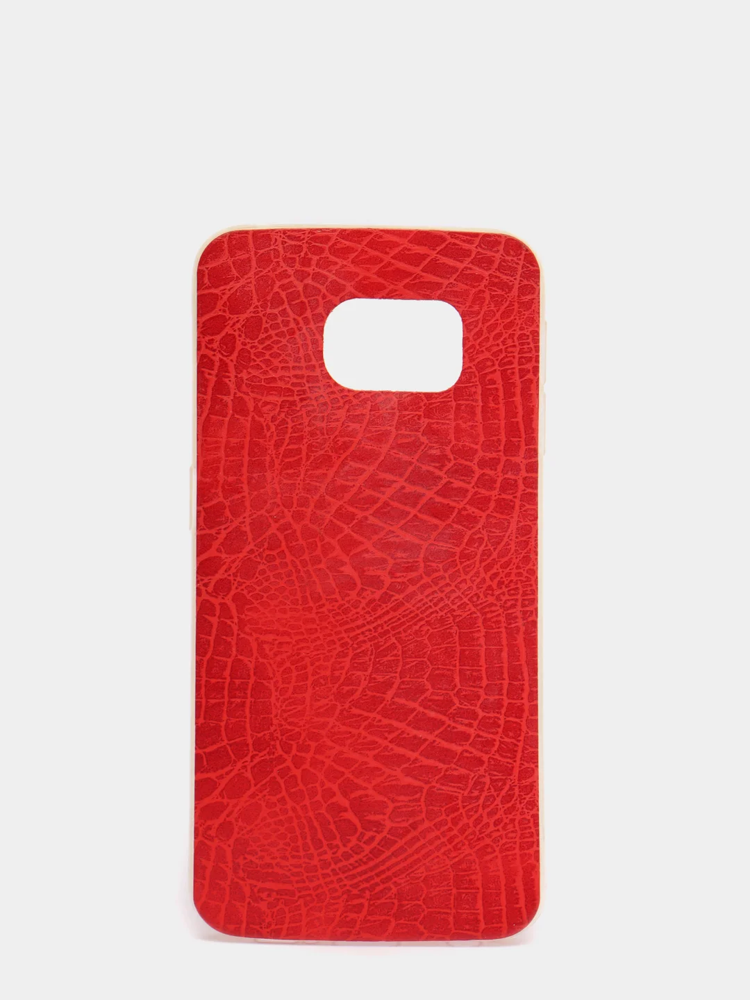 Красный чехол Samsung S6 edge