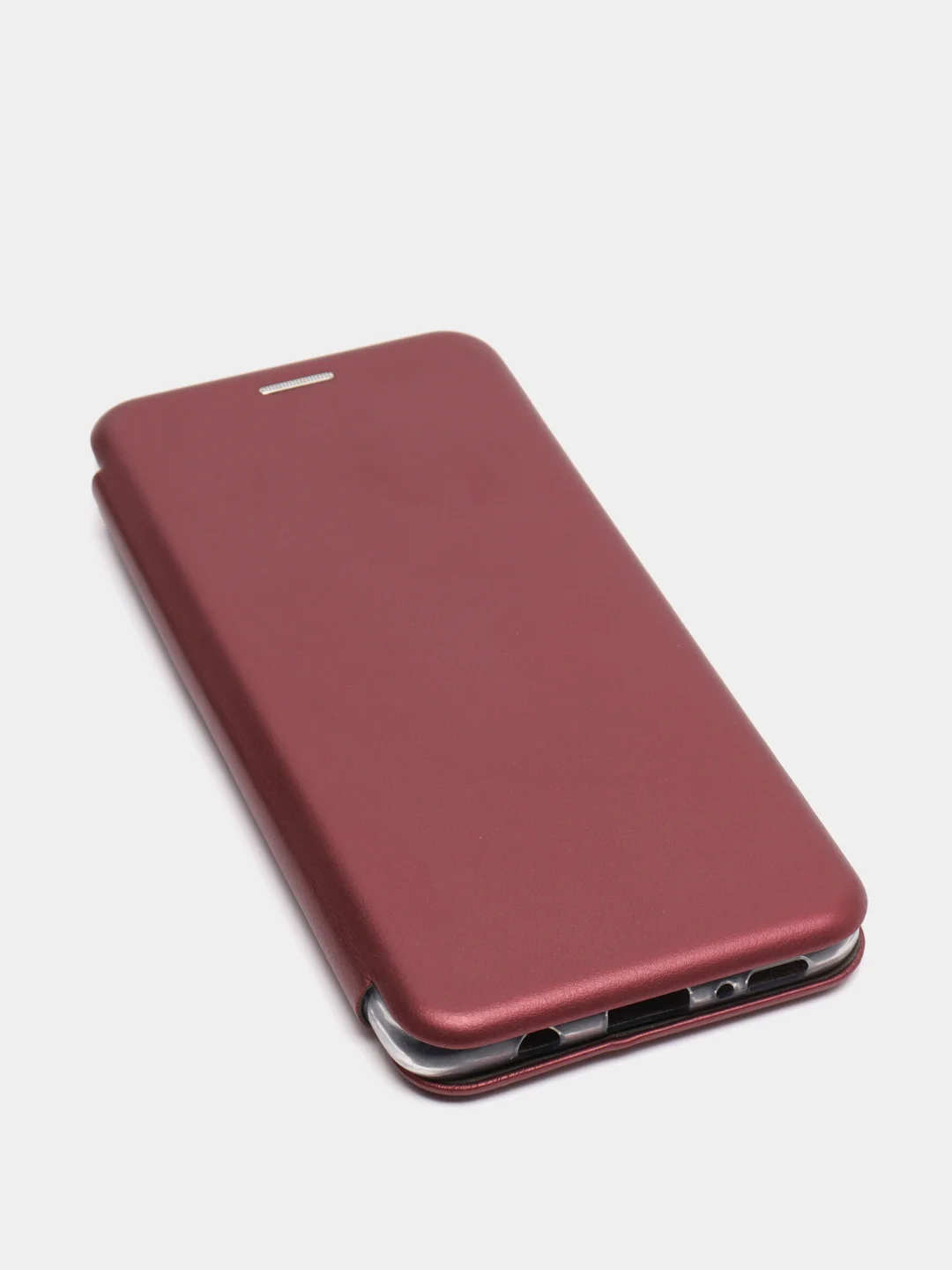 Бордовый чехол книжка Samsung M31s