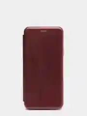 Бордовый чехол книжка Honor 10x lite / P Smart 2021
