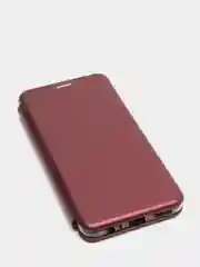 Бордовый чехол книжка Honor 10x lite / P Smart 2021