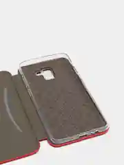 Коралловый чехол книжка SAMSUNG A8 Plus
