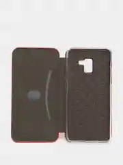 Коралловый чехол книжка SAMSUNG A8 Plus