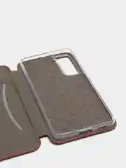 Бордовый чехол-книжка для Samsung S21