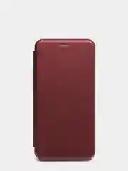 Бордовый чехол-книжка для Samsung S21