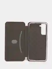 Бордовый чехол-книжка для Samsung S21