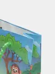 Зеленый подарочный пакетик