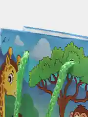 Зеленый подарочный пакетик