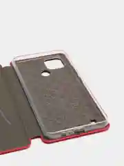 Красный чехол книжка Realme C21