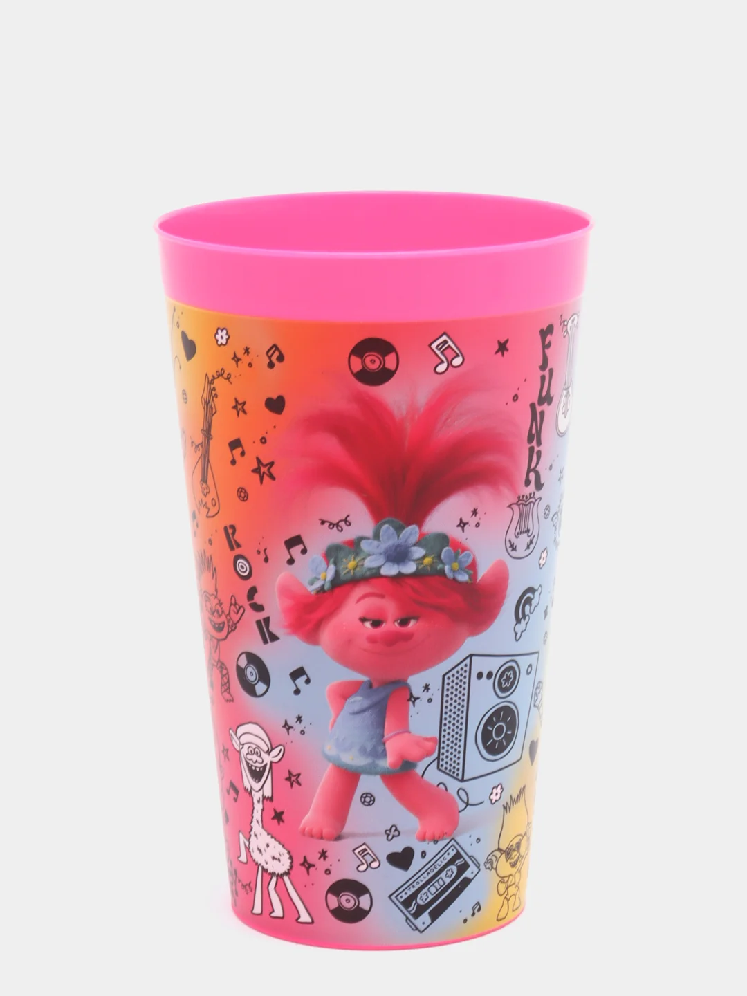 Фуксия стакан "Trolls" 0,4 л